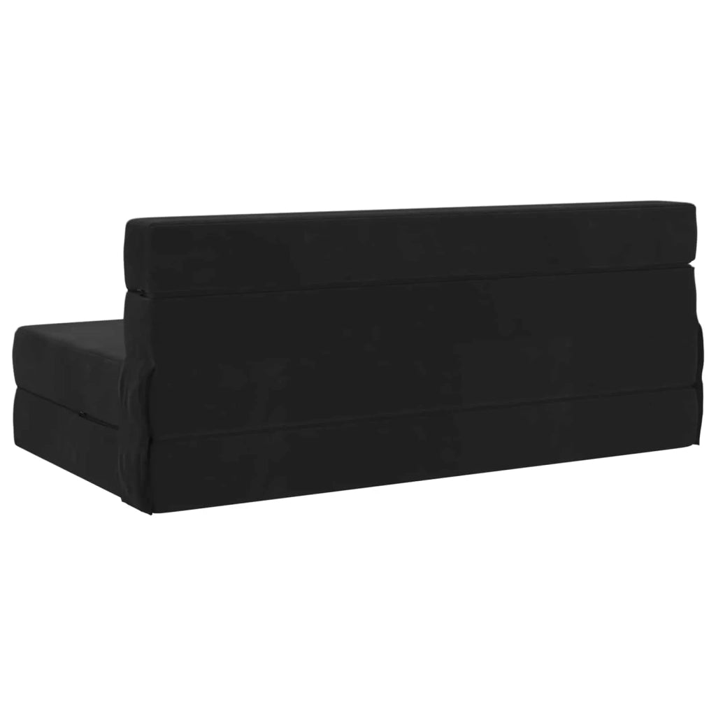 Divano Letto Pieghevole Nero 152 x 86,5 x 60 cm Tessuto 900130