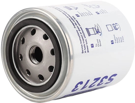 Filtro antincendio corrosione resistente in acciaio inossidabile - Separatore carburante/acqua - Filtro di ricambio - Componenti di sigillaggio - Duraturo - Adatto per imbarcazioni da motore/yacht - Separatore carburante