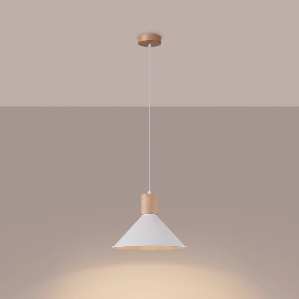 Lampada a sospensione JAGA bianco