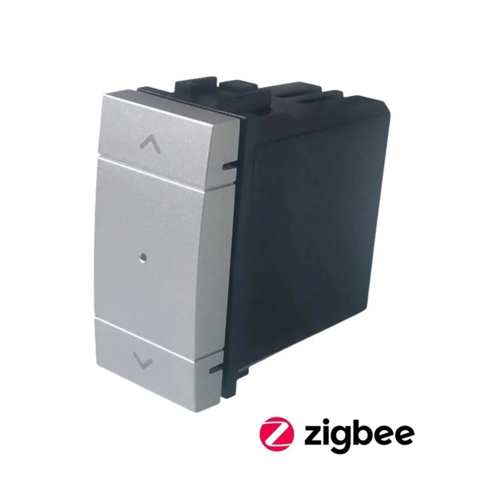 Pulsante per Tapparella Saliscendi Connesso ZigBee Smart Wifi Tuya Compatibile Con Bticino Livng Tech LGZB1202
