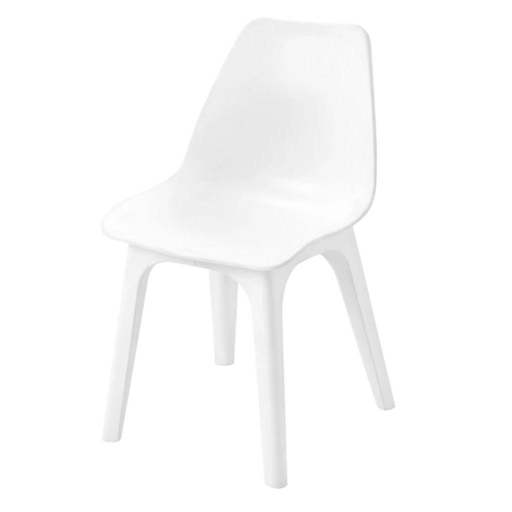 Montivilla, Sedia da Esterno una Sedia Made in Italy, Bianco