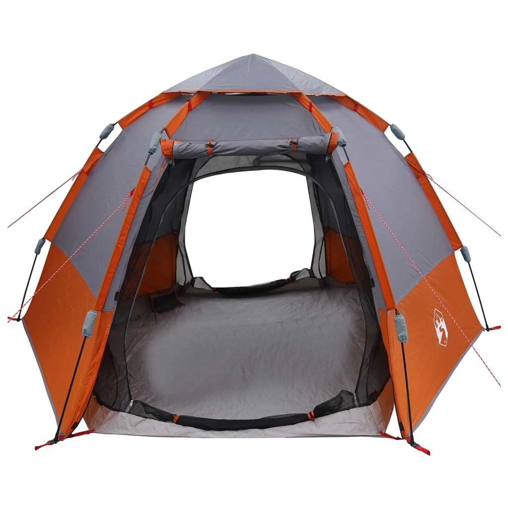 Tenda Istantanea con Telo Impermeabile per 4 Persone con Rilascio Rapido-Tenda da campeggio 423606