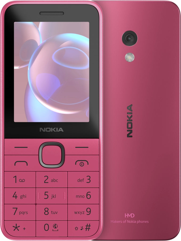 Hmd nokia 225 (2024) 6,1 cm (2.4") 91 g rosa telefono cellulare basico - NK225-24-P