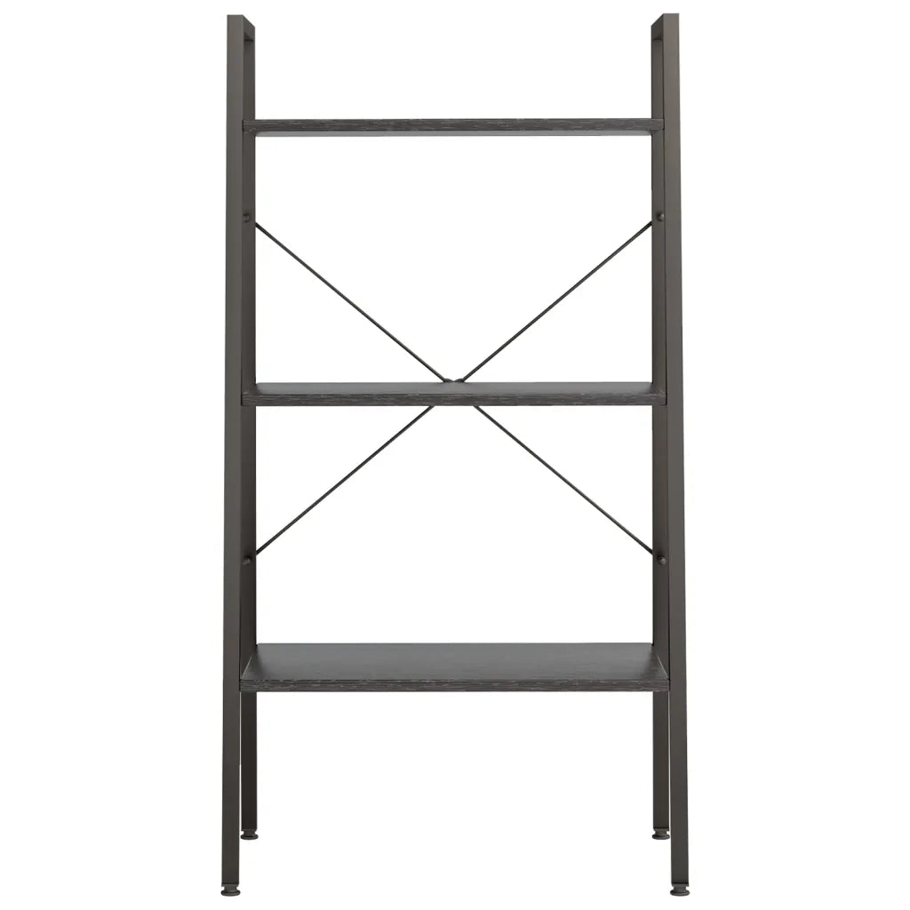 Scaffale Autoportante con 3 Ripiani Nero 56x35x108 cm CFW7481075