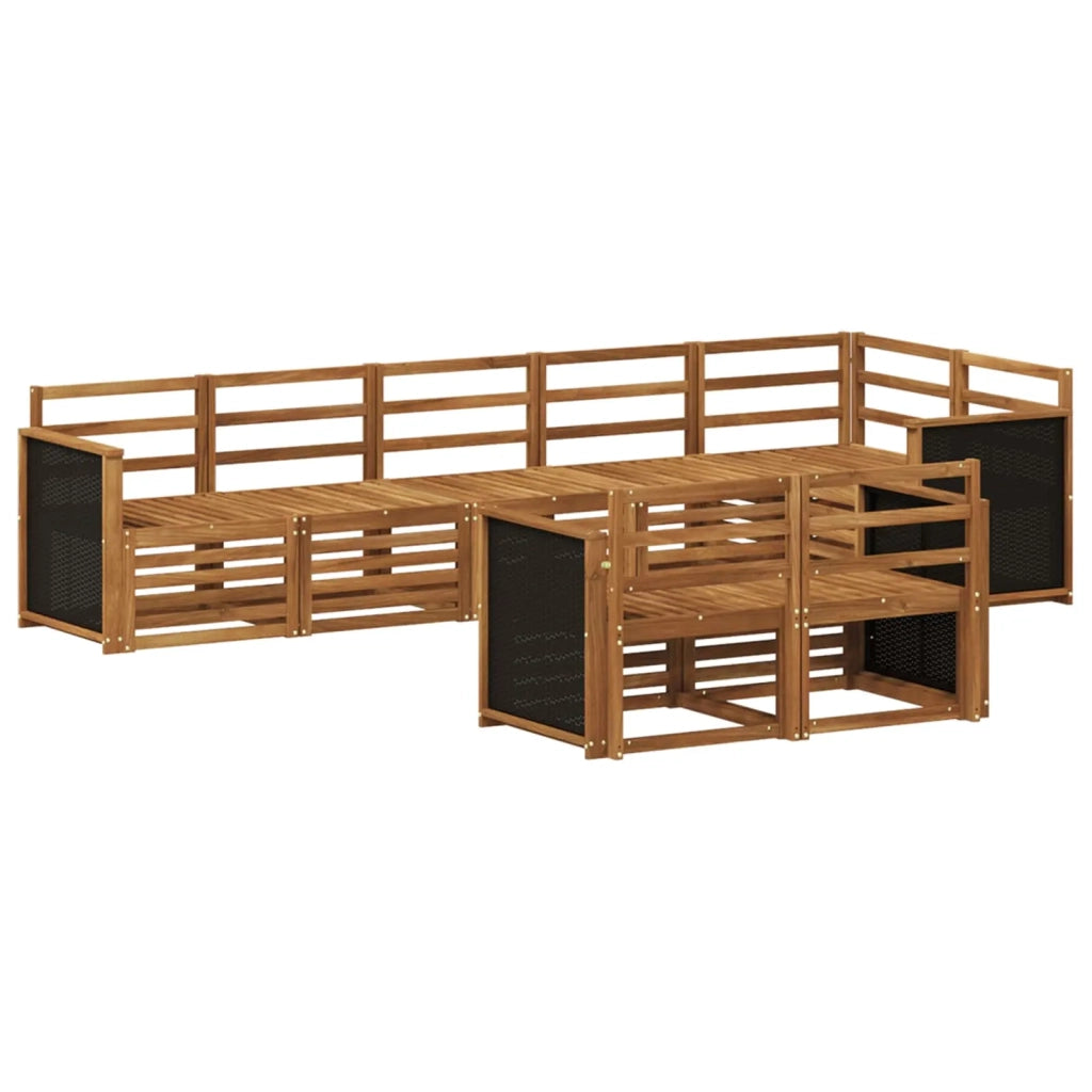 Set di divani da esterno 7 pz 3384490