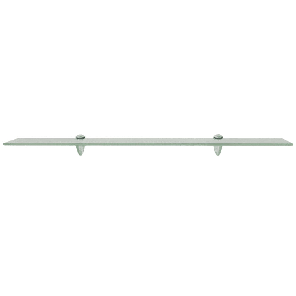 2 pz Mensole | Ripiano | Scaffale Galleggianti in Vetro 80x10 cm 8 mm