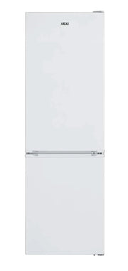Akai akfr380nfv frigorifero combinato bianco, classe e, no frost