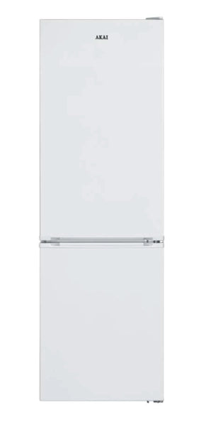 Akai akfr380nfv frigorifero combinato bianco, classe e, no frost