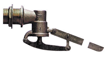 GALLEGGIANTE IN OTTONE SENZA SFERA A 5 COPPIGLIE ASTA PIATTA- 1- DHIMP- pezzi 1