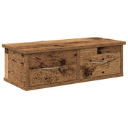 Armadietto a Muro | Mobile a Parete Legno Antico 60x26x18,5 cm in Truciolato
