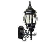 LANTERNA GIGANTE CON BRACCIO INFERIORE MODELLO VIENNA  100w IP44 mm.230X505h. colore nero    SYNTESY