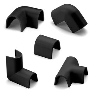GIUNTO P/CANALINA INOFIX CF 10 PZ NERO
