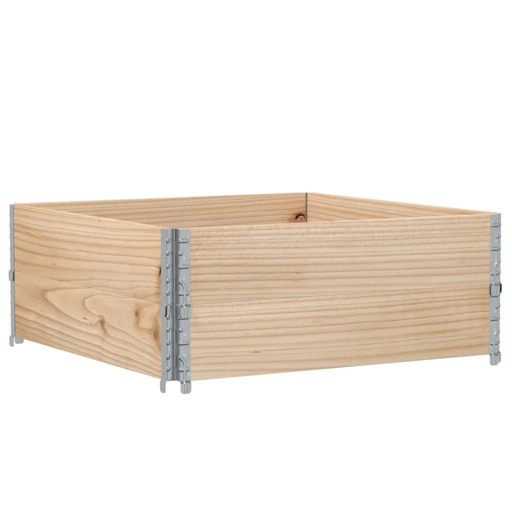Fioriera da Giardino 100x100 cm in Legno Massello di Pino 3295399