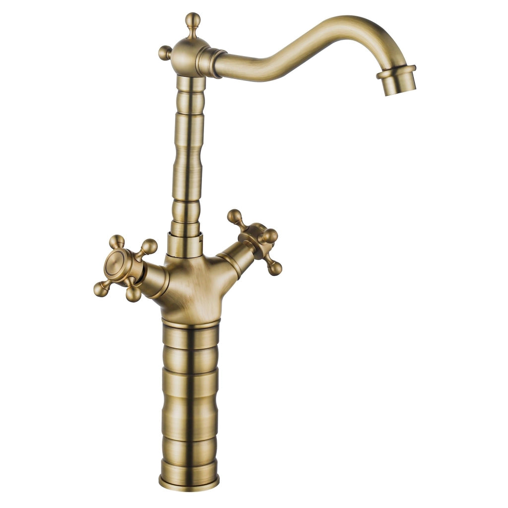 Rubinetto Da Cucina / Da Bagno Rea Rustico Antique Gold
