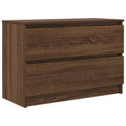 Mobile TV | Armadietto TV | Mobile Porta TV Rovere Marrone 80x35x54 cm in Legno Multistrato