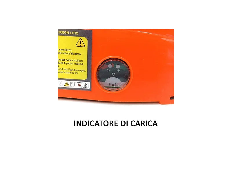 Pompa da irrorazione a batteria Abrek Irron da 16Lt lancia telescopica in ottone