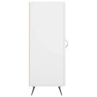 Credenza Bianca 34,5x34x90 cm in Legno Multistrato 828508