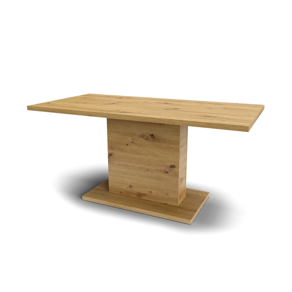 Tavolo rettangolare Follow162 160x80x76h colore rovere