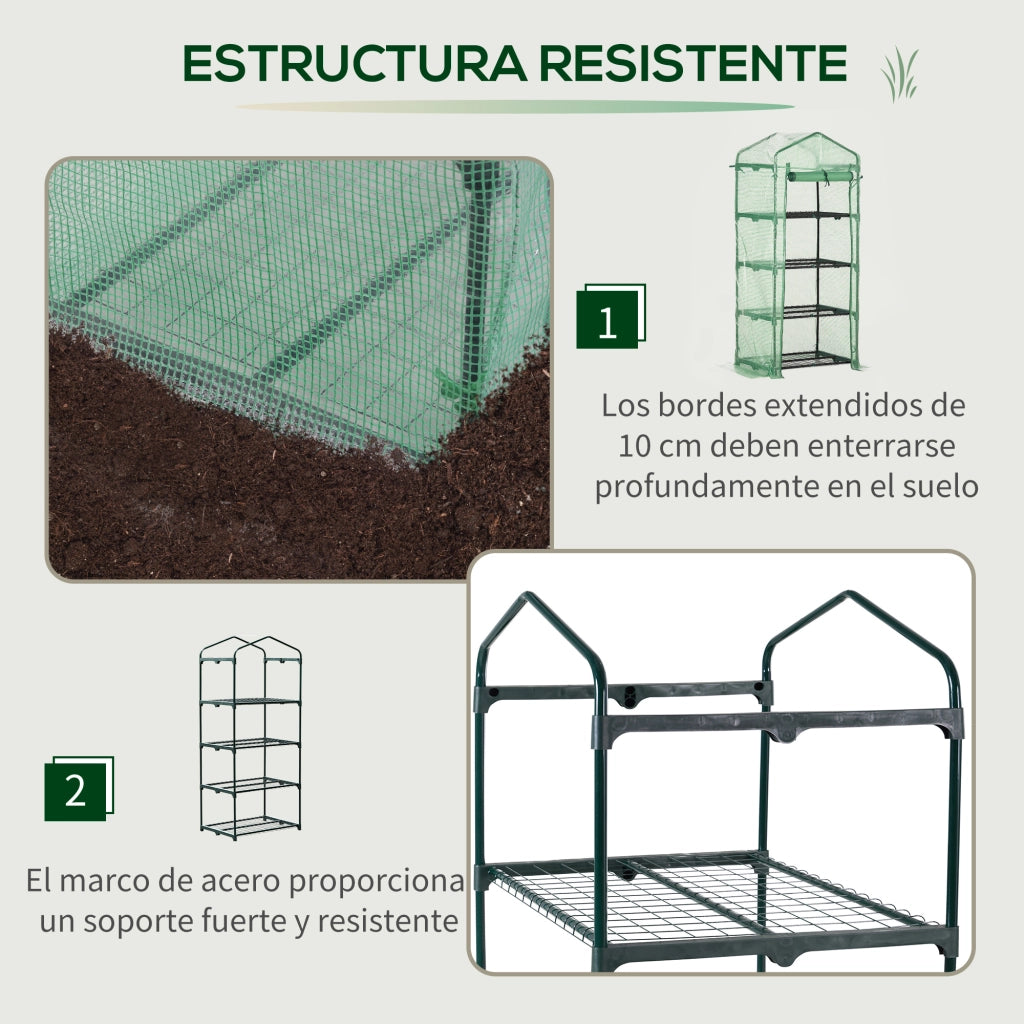 Serra da Giardino ¨C Zephmum ¨C Verde 70x50x160 cm
