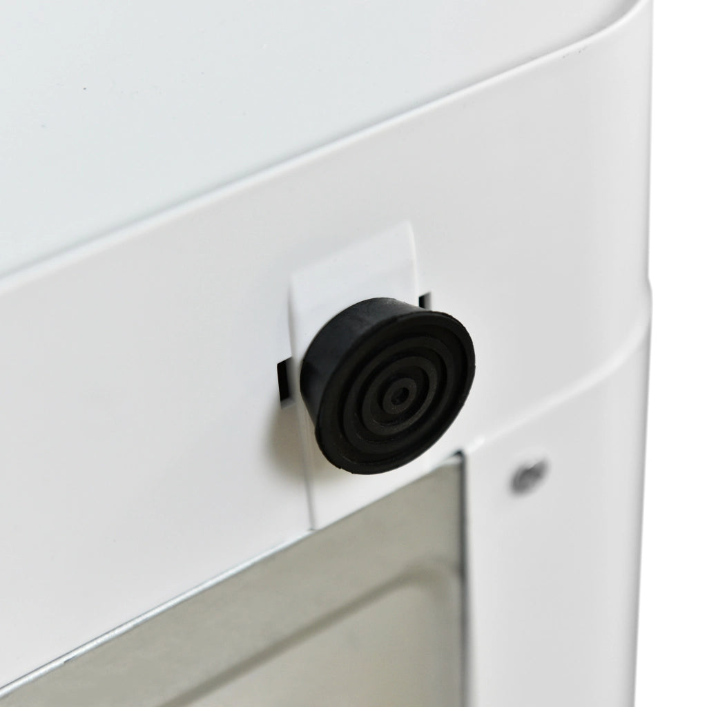 Asciugatrice ad Evacuazione ¨C MINIMAL ¨C 3 kg, 830W, Acciaio Inox, Bianca, 5 Programmi, Montaggio a Parete