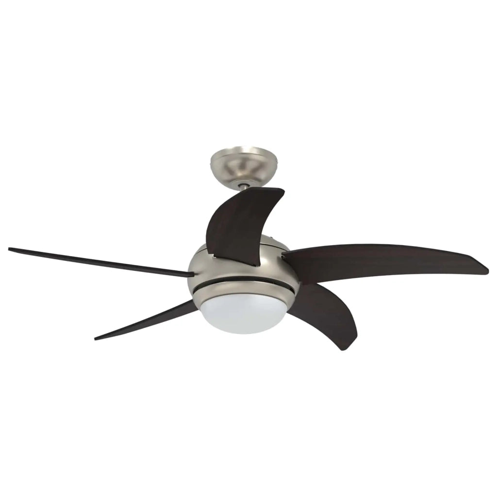 Ventilatore da soffitto con luce e telecomando Ø 110 cm 42035653