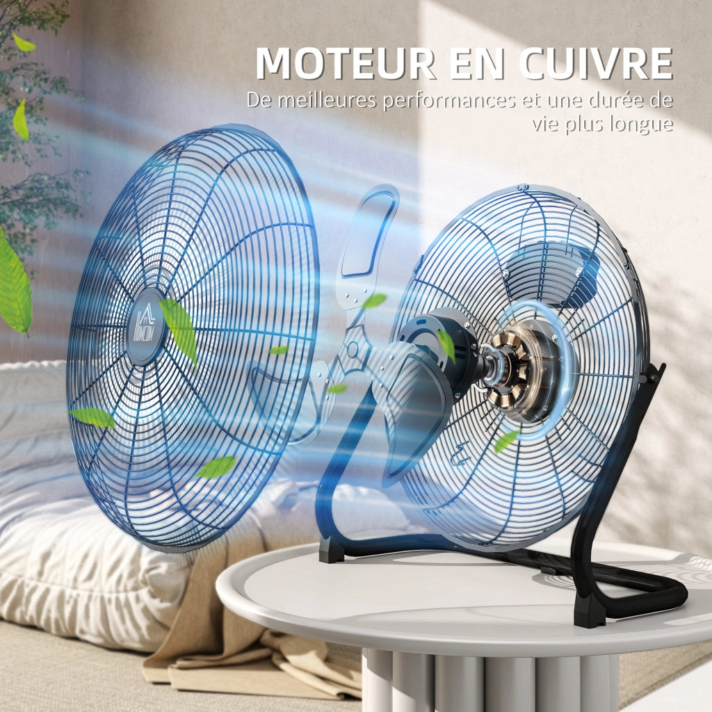Ventilatore da tavolo ¨C zephmum ¨C nero