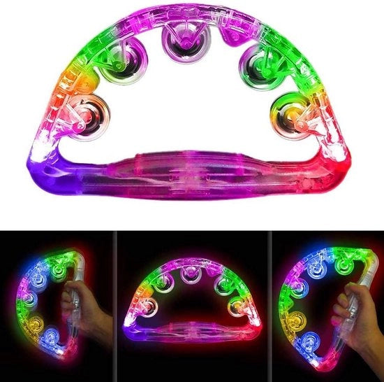 Tambores Musicale con Illuminazione a LED e Luce di Segnalazione