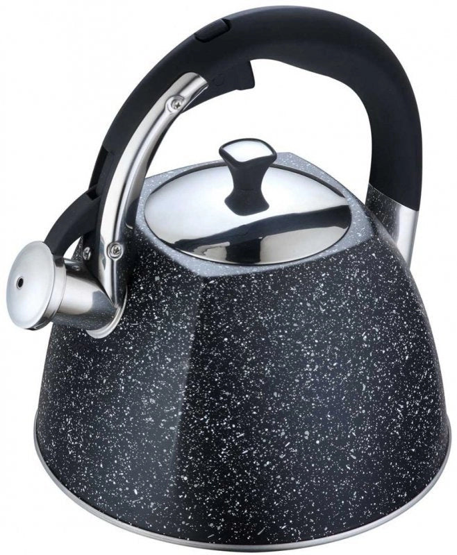 Klausberg KB-7412 Bollitore a fischio in acciaio inossidabile da 2,2 l per tutti i fornelli