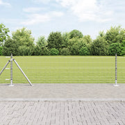 Fondo Euro con 13 Posti Flangiati 0.6x25 m Acciaio Zincato