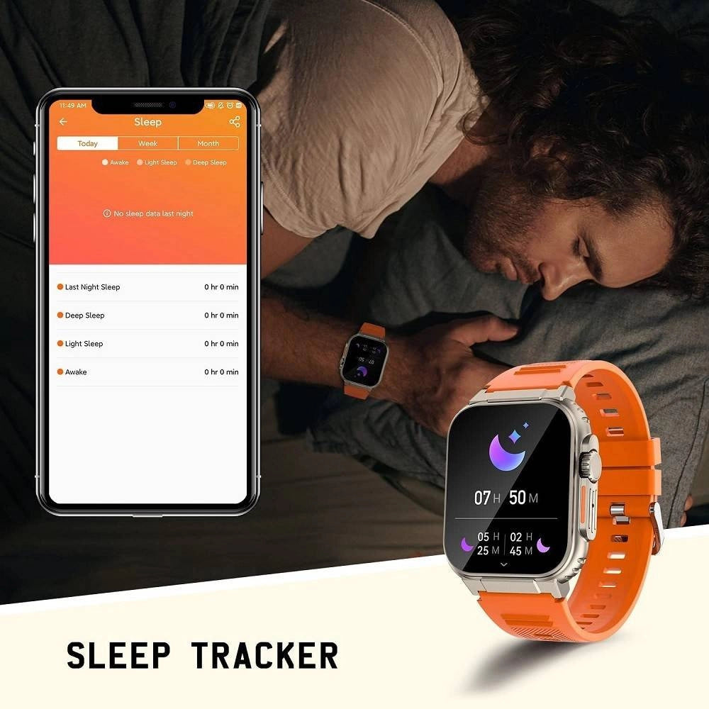 Trade Shop - Smartwatch Orologio Serie Ultra Pro Fitness Tracker Sportivo Z66 Pro Max X8 4g -