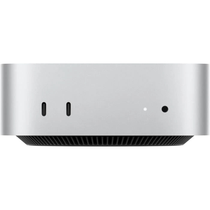 Apple - Mac mini (2024) Chip Apple M4 - 16 GB di RAM - 512 GB di spazio di archiviazione SSD - CPU a 10 core GPU a 10 core - Argento