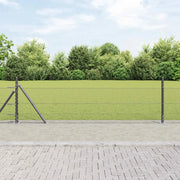 Palo della recinzione Grigio 50 x 0,5 m (maglia 13 mm)