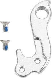 Hanger per derailleur - Materiale in alluminio - Viti incluse - Compatibile - Cubo in acciaio - Finestra in acciaio inossidabile.