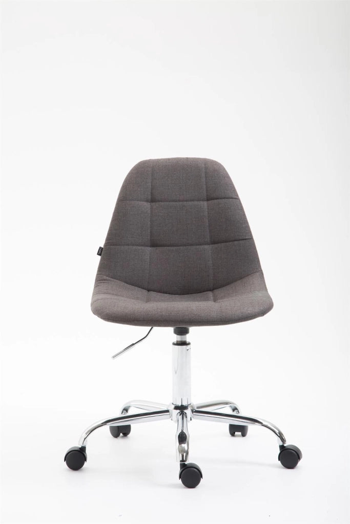 Sedia da ufficio REIMS in tessuto grigio scuro