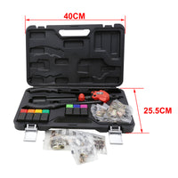 Pinza rivettatrice per dadi ciechi rivetti con 7 punte Set di rivetti ciechi