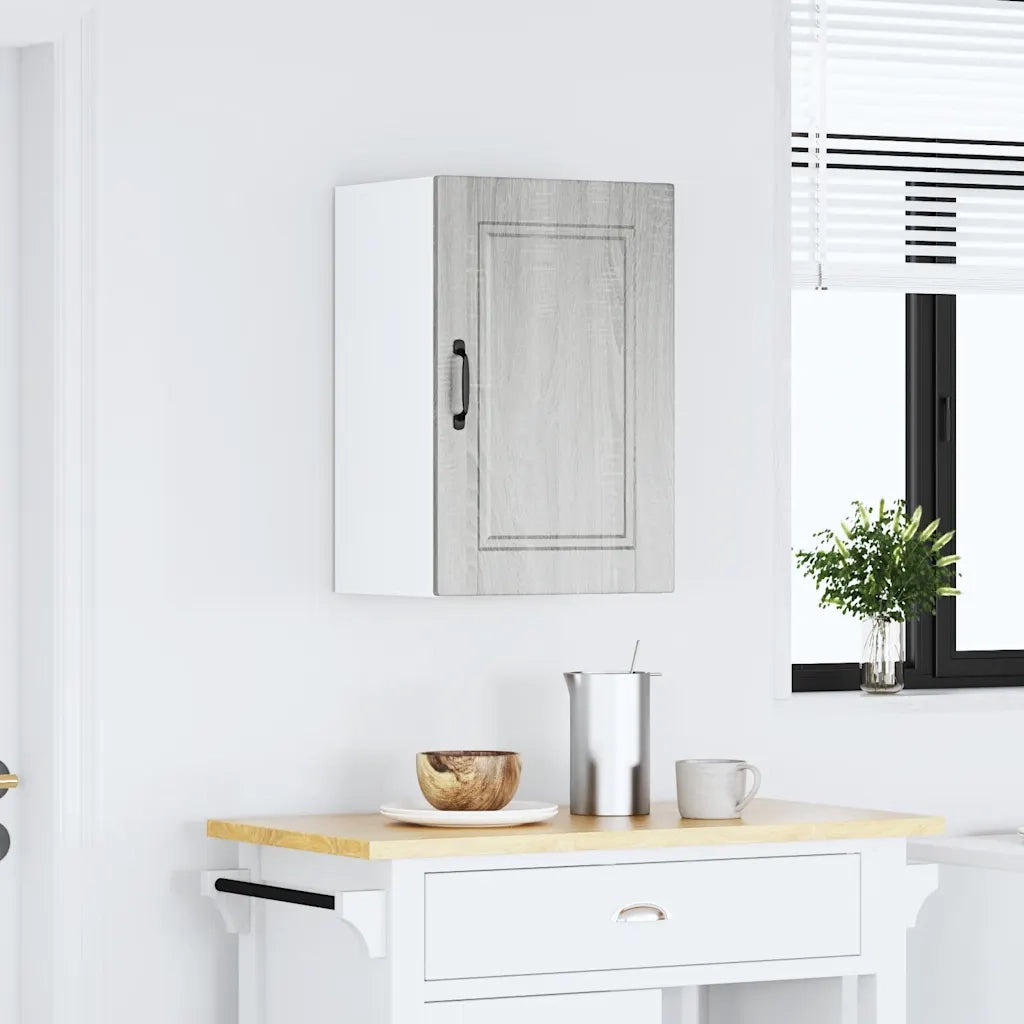 Pensile da Cucina Porto Grigio Sonoma in Legno Multistrato 854033