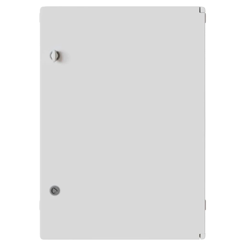 Moderno armadio elettrico con pratico vano portaoggetti 57 x 24,5 x 70 cm plastica grigia 02_0058204