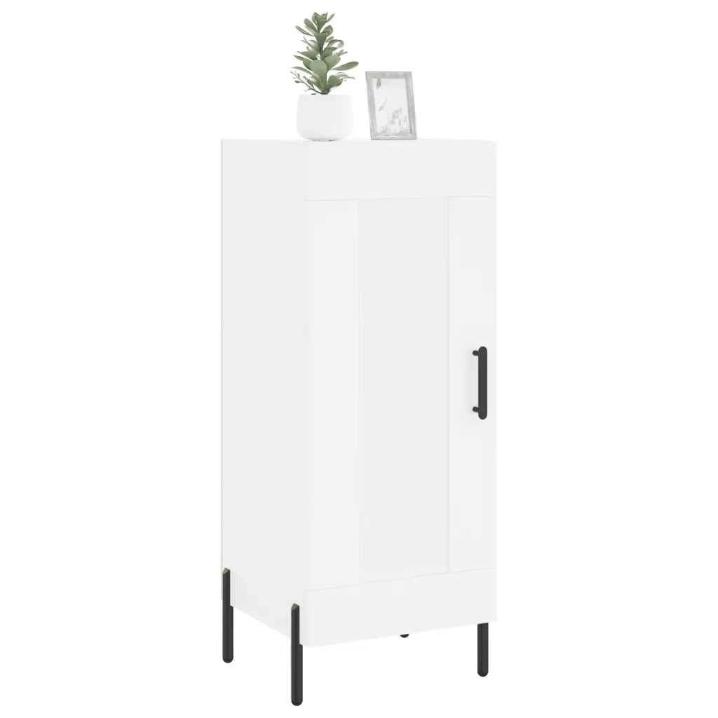 Credenza Bianca 34,5x34x90 cm in Legno Multistratocod mxl 103535