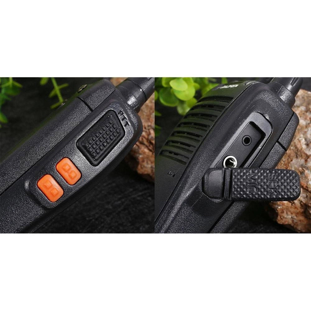 Trade Shop - Coppia Ricetrasmittente Walkie Talkie Portatile 16 Canali 3.7 V 400 - 470 Mhz -