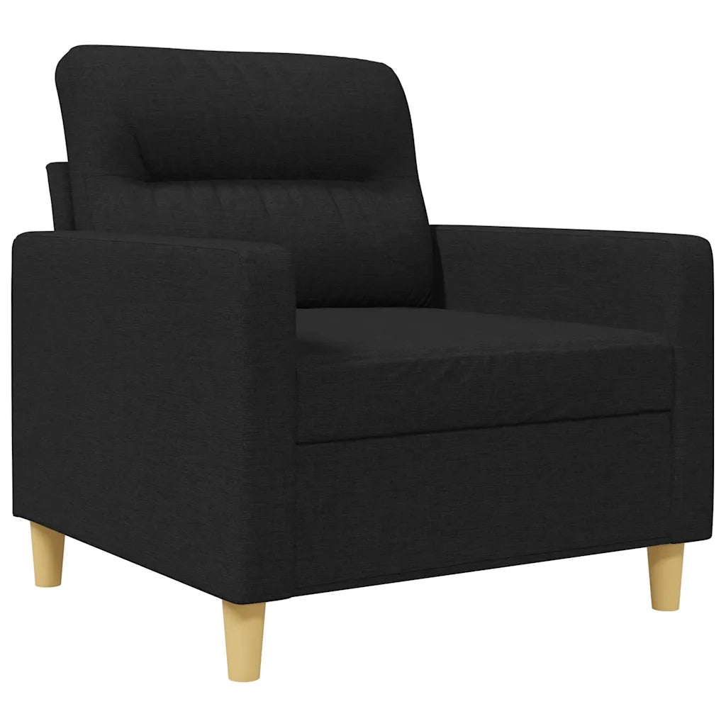 Divano Sedia-Poltrona Nera 60 cm in Tessuto 436563
