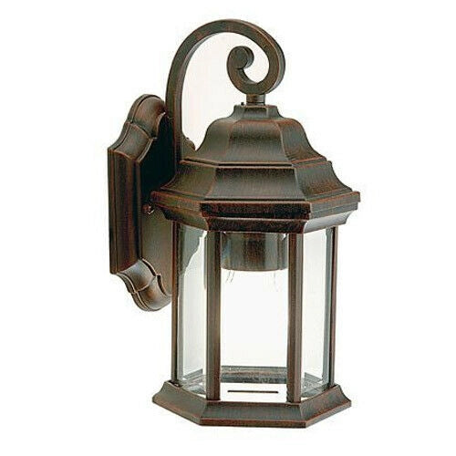 Lanterna Parete Applique Esterno Lampada Ruggine Antica Illuminazione Rude Sovil