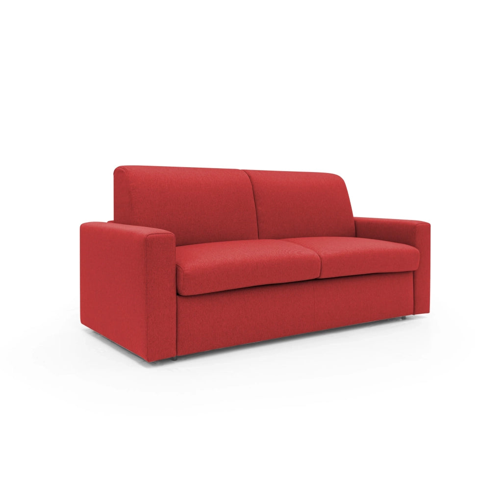 Kansas Divano letto matrimoniale H20 impermeabile 172 cm  rosso