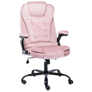 Sedia da ufficio/sedia da studio/poltrona rosa Rosevelours 02_0024058