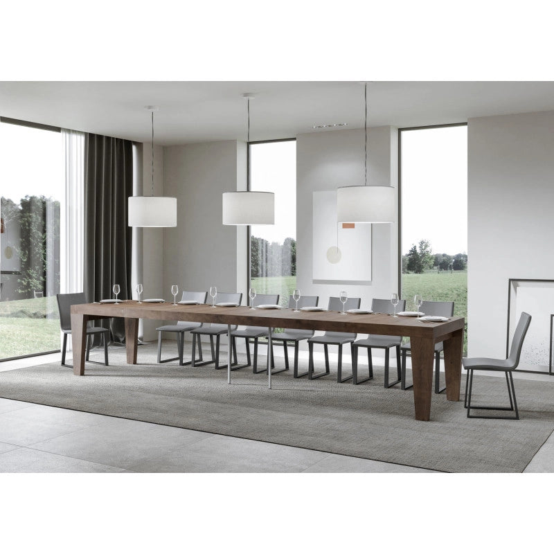 Tavolo allungabile 180/440x90 cm Spimbo Premium - Noce