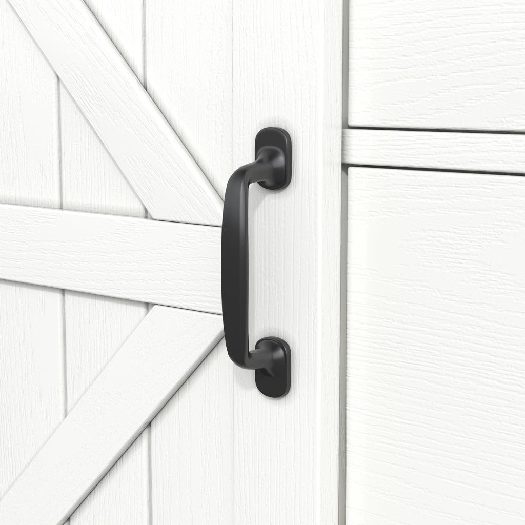Mobile sottolavabo con lavabo in ceramica; cassetti e ante - per bagno - in MDF - bianco