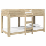 Letto a Castello per Bambini | Letto Infantile | Lettino Rovere Sonoma 80 x 200 cm
