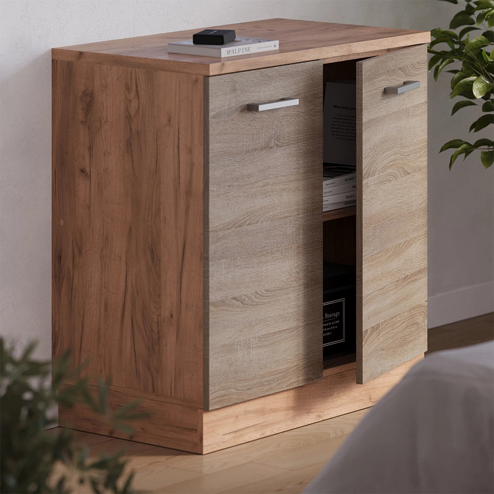 Mobile per mansarda Rion Sonoma/Rovere dorato 80 x 83.8 cm senza inclinazione con 2 ante Vicco