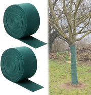 Due strisce di protezione invernale per alberi, fascia di protezione contro il gelo per piante, copertura invernale 18cmx10m spessa, mantiene le piante calde e idratate, fascia di protezione nutrizionale per il trasporto di piante