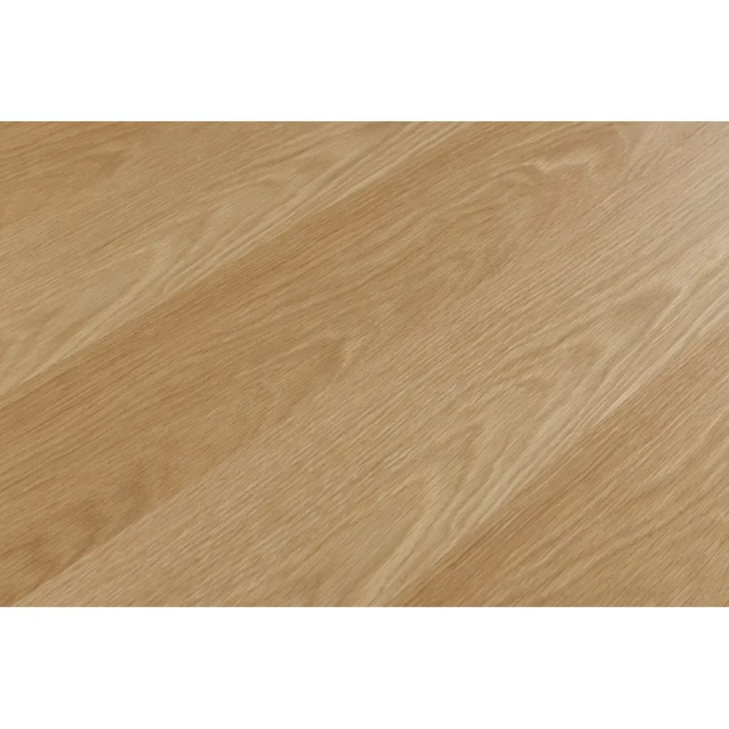 Tavolo da pranzo AZMA - Impiallacciatura di quercia e metallo - 240 cm - Stile moderno
