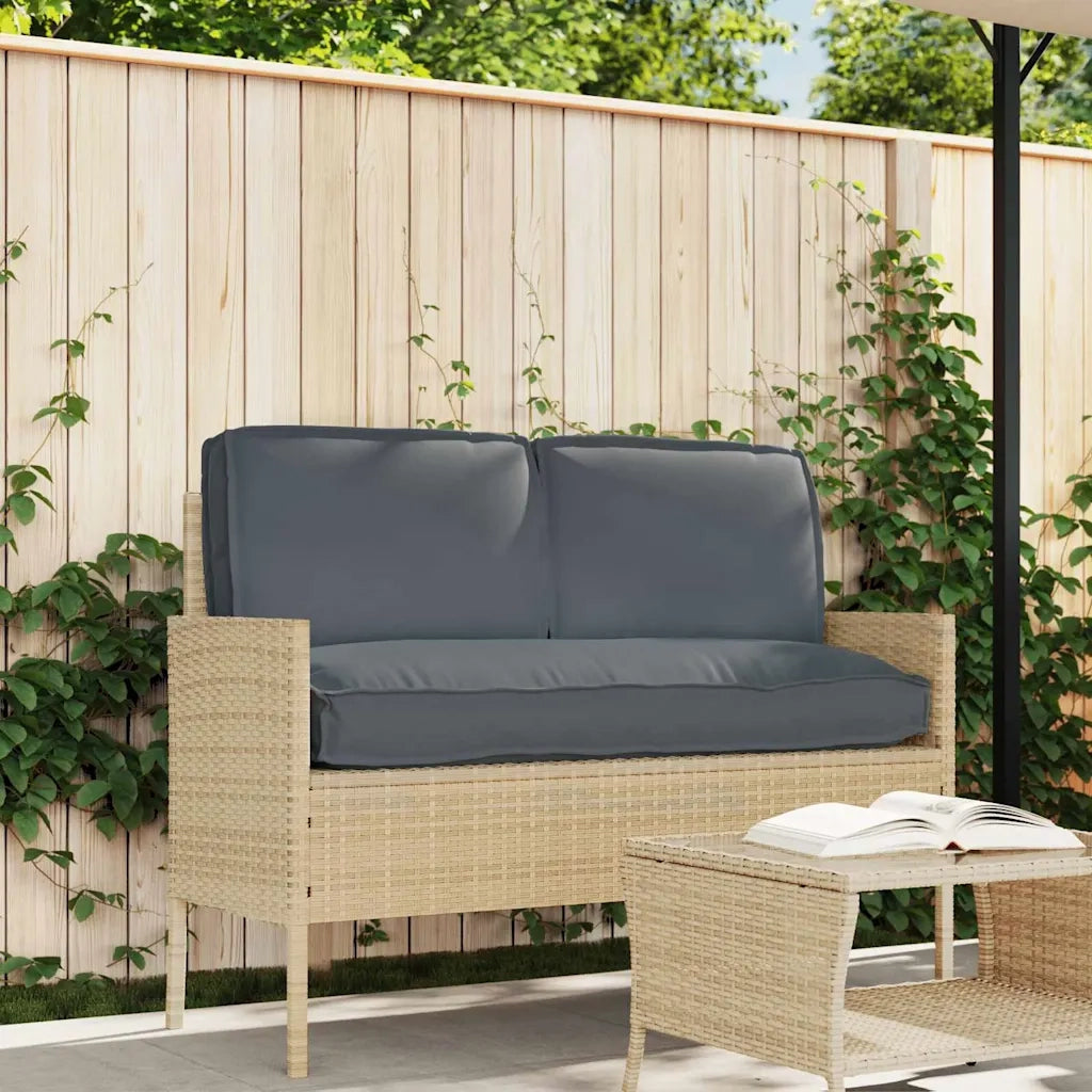 vidaXL Set di Cuscini per Pallet 3 pcs Antracite 120 x 60 x 12 cm
